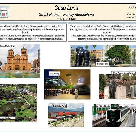 Casa Luna -Estrategica Ubicacion- Μεντεγίν Εξωτερικό φωτογραφία
