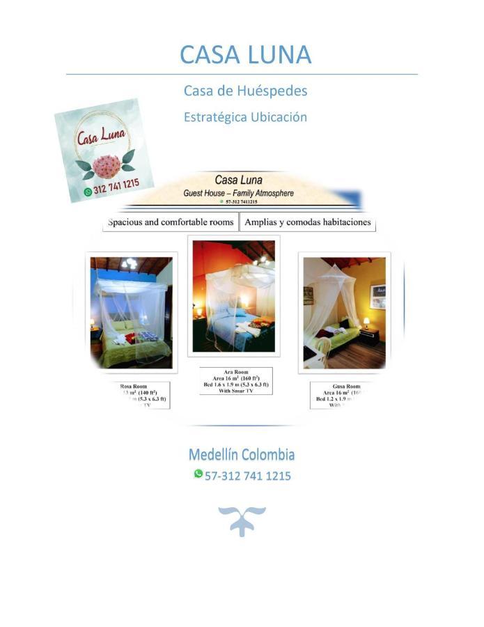Casa Luna -Estrategica Ubicacion- Μεντεγίν Εξωτερικό φωτογραφία